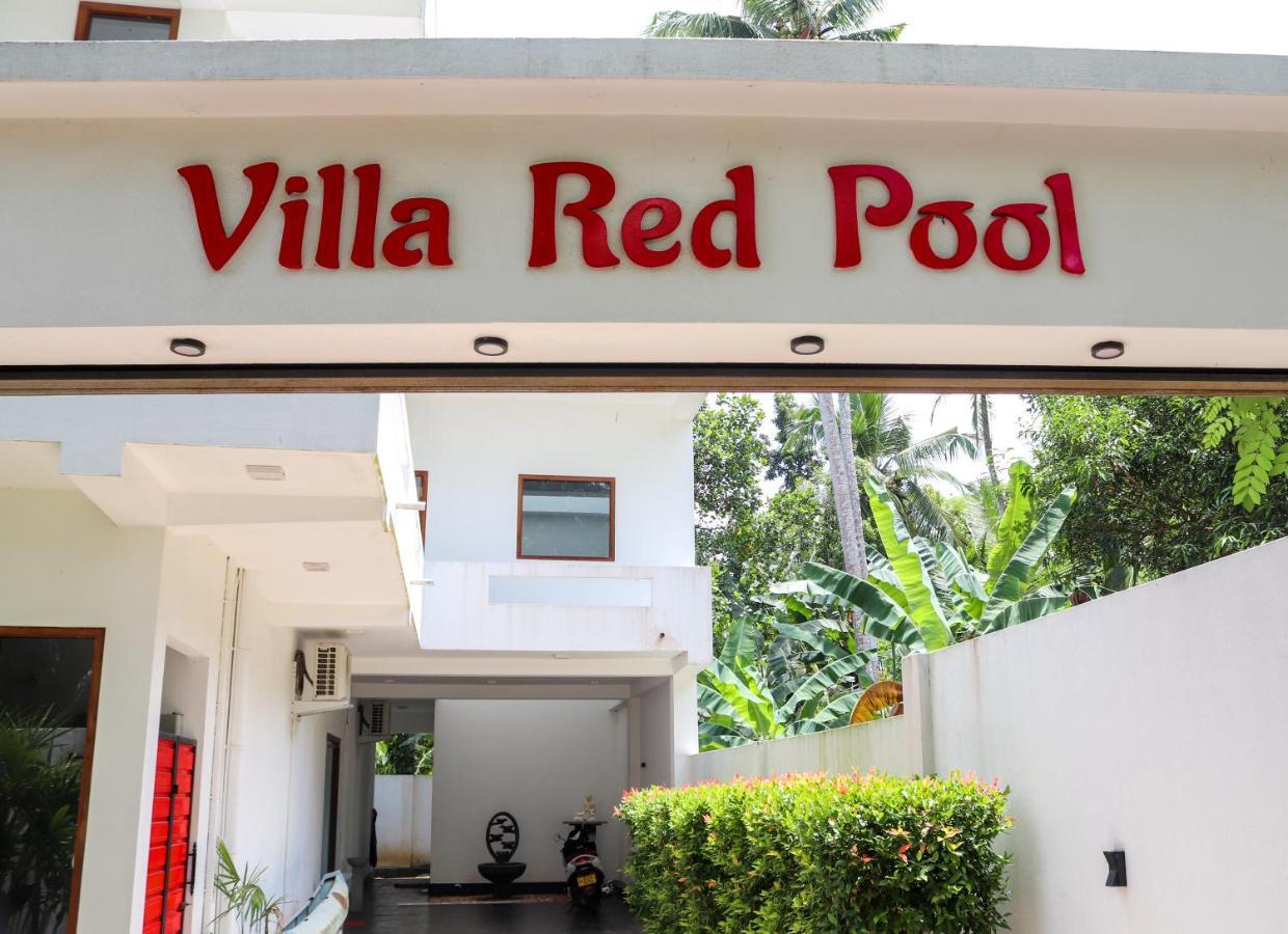 Villa Red Pool Hikkaduwa Bagian luar foto